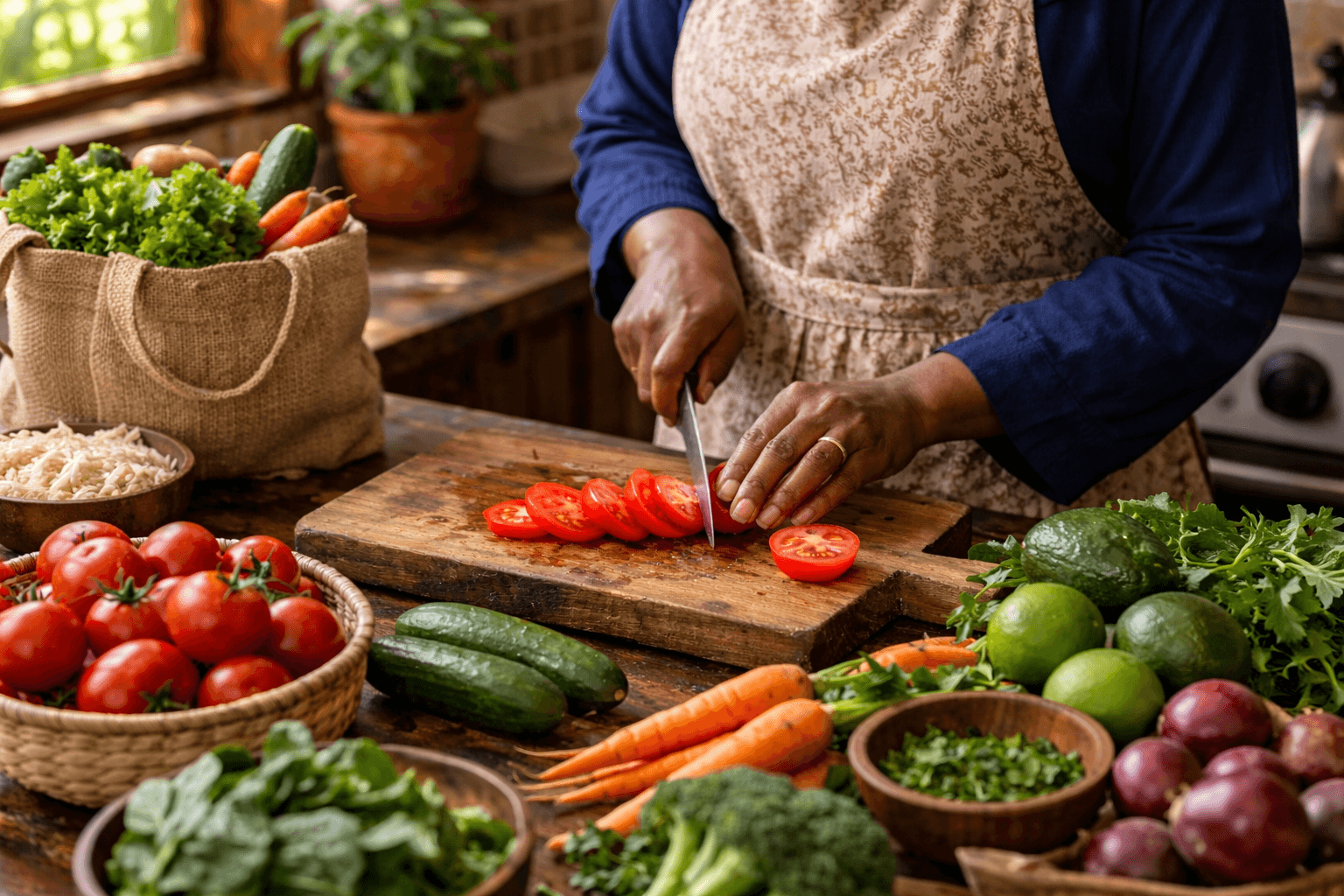 Fresh market produce delivery